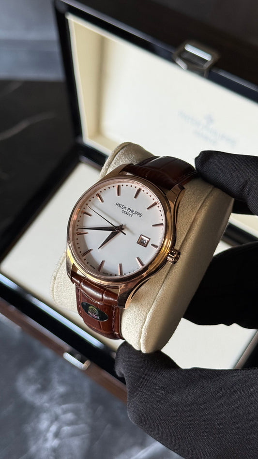 PTK (BLANCO) PIEL MARRÓN 40mm