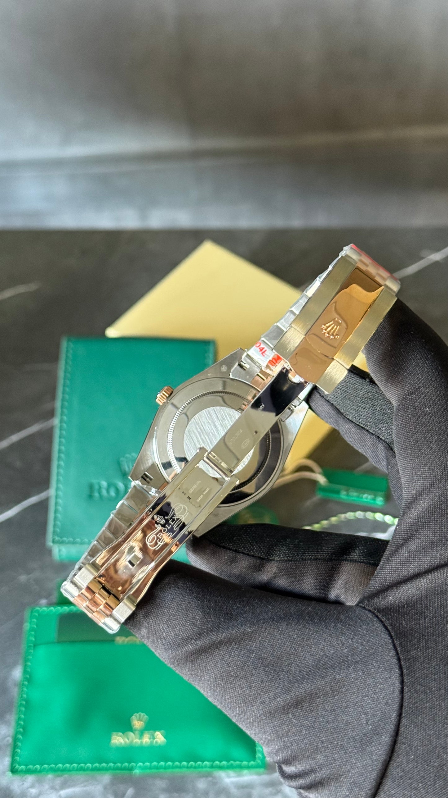 RLX DATEJUST JUBILEE (PLATA/ORO ROSA) 41mm