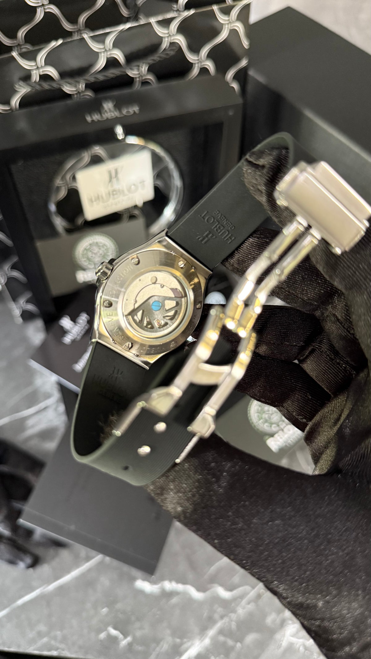 HBLT CLASSIC FUSIÓN (PLATA/NEGRO) l 34MM