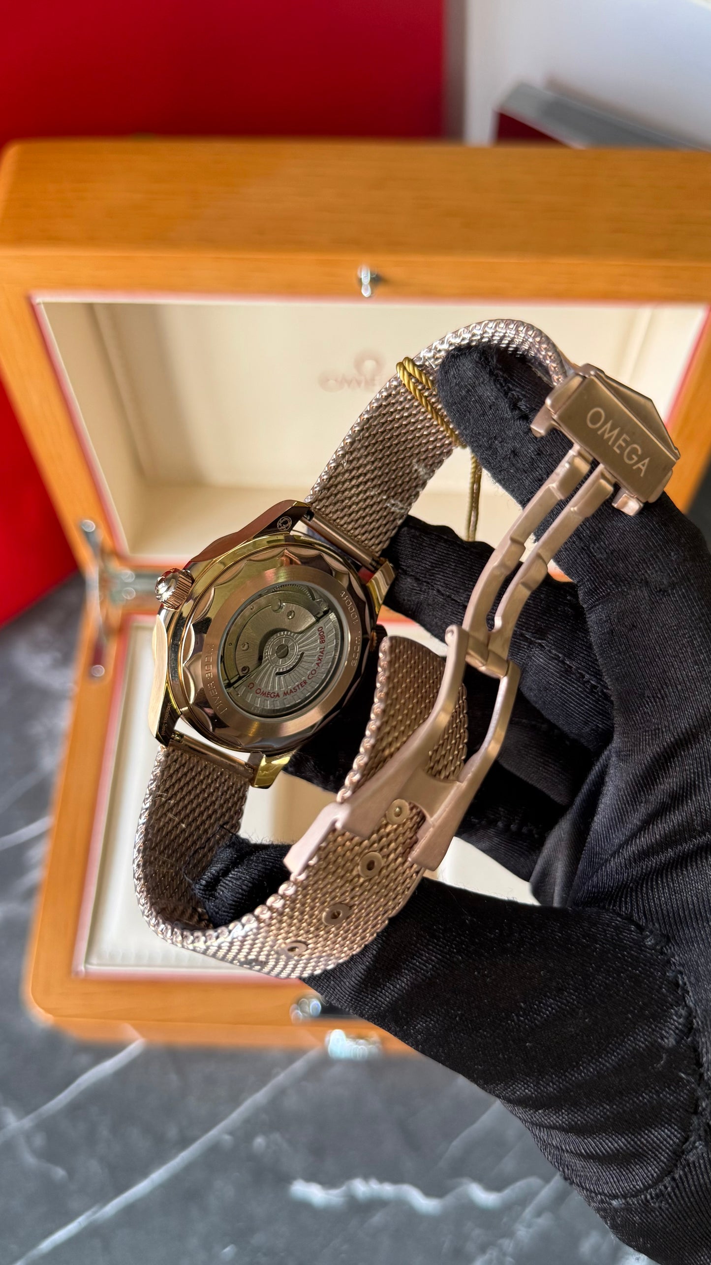 OMG SEAMASTER ZrO2 ORO ROSA