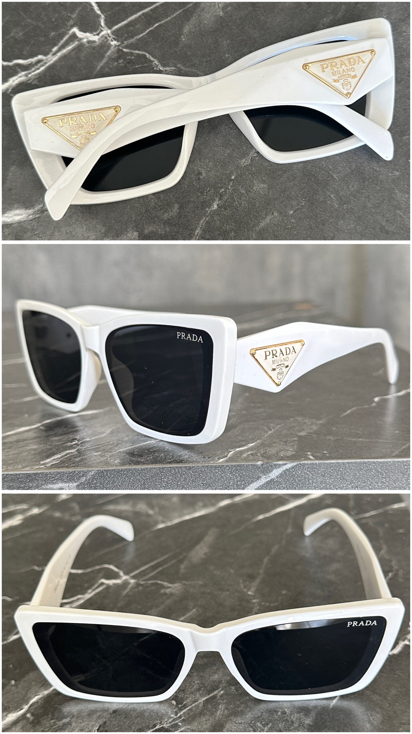 PR4D4 3D BLANCAS LOGO ORO