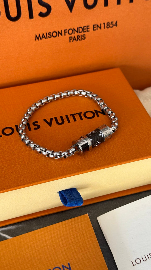 PULSERA LV TRENZADA