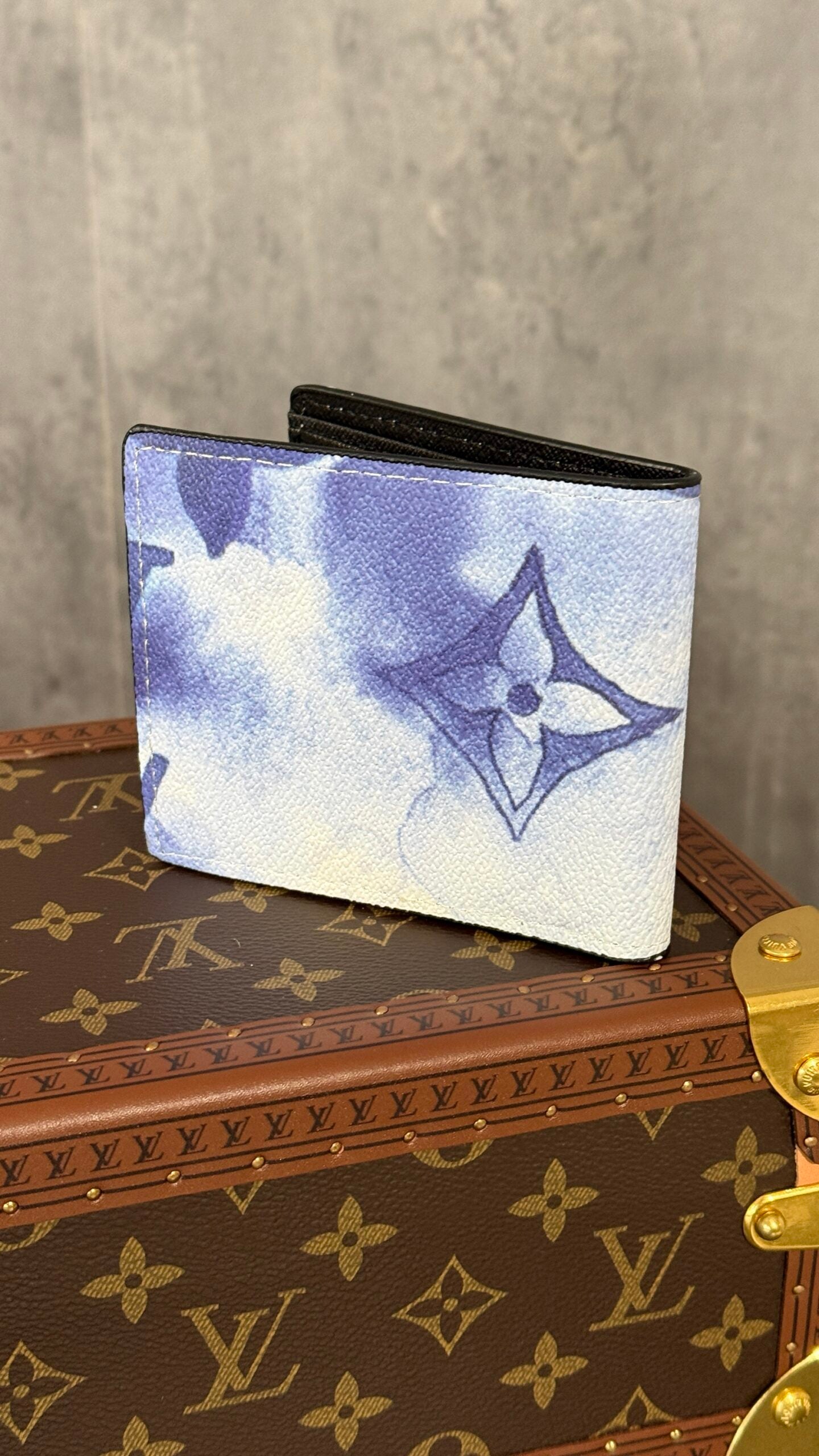 CARTERA AZUL TIE DYE