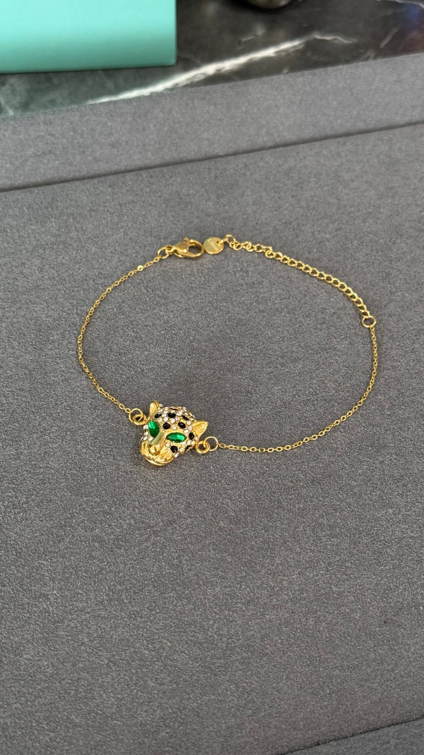 PULSERA GUEPARDO ORO