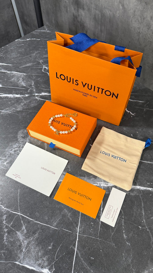 PULSERA LV PERLAS