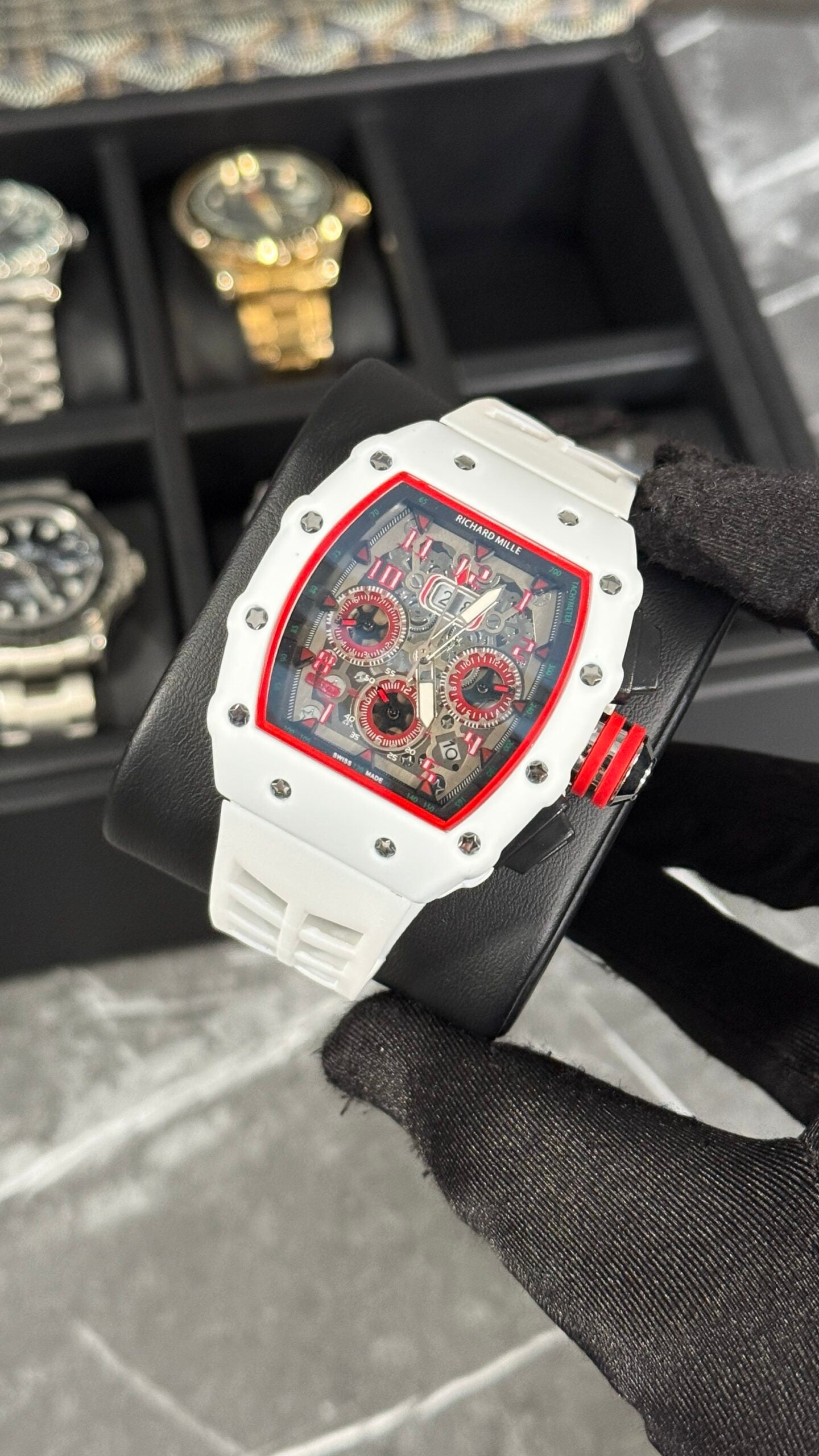 RM FULL BLANCO / ROJO