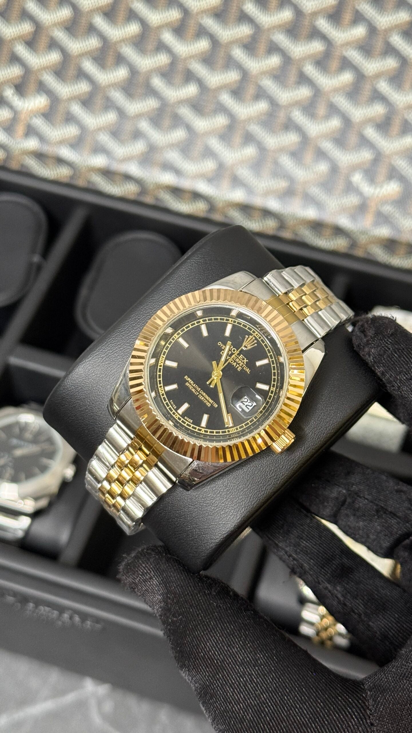 RLX OYS DIAL NEGRO / BICOLOR