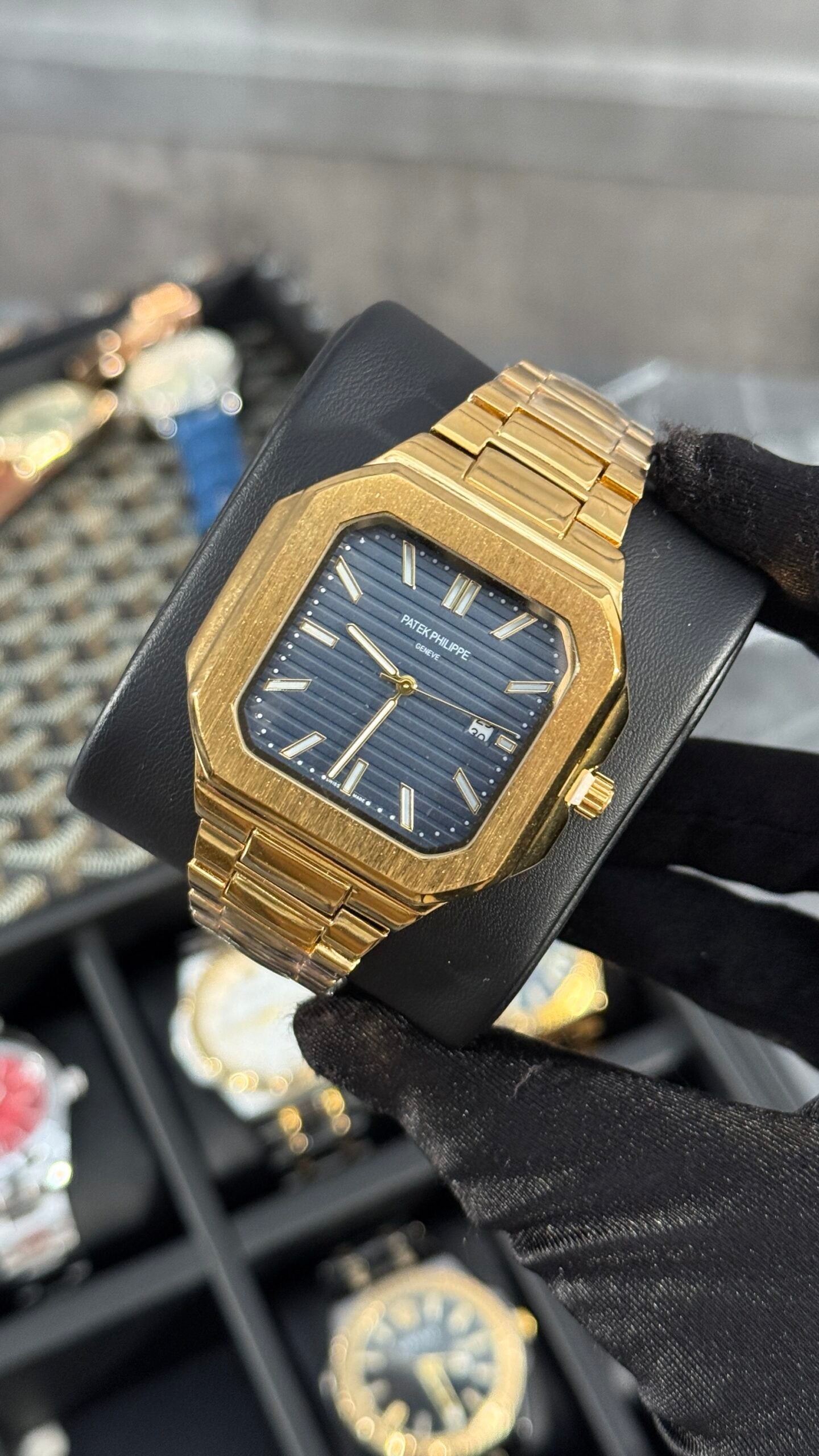 PP ORO / AZUL CUADRADO