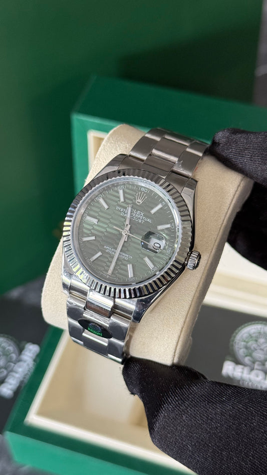 RLX DATEJUST (PLATA/VERDE) MÉXICO
