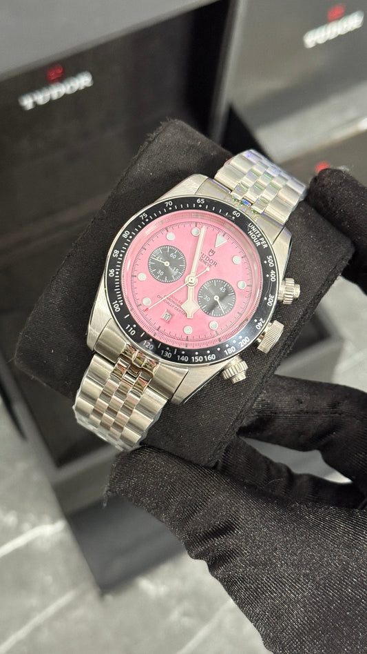 TDR BB CHRONO JUBILEE (PLATA/ROSA)