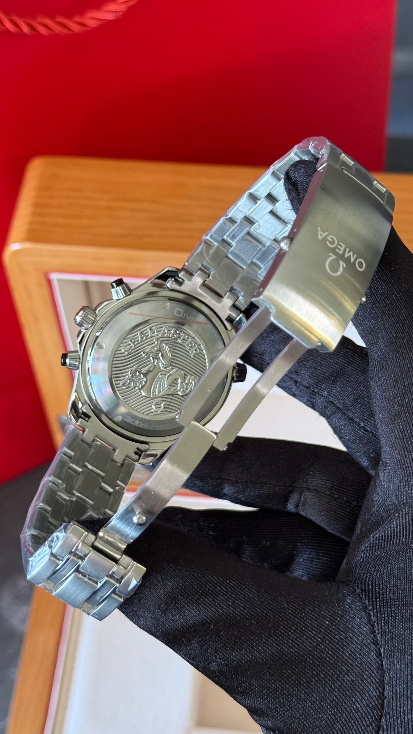 OMG SEAMASTER (NEGRO / PLATA)