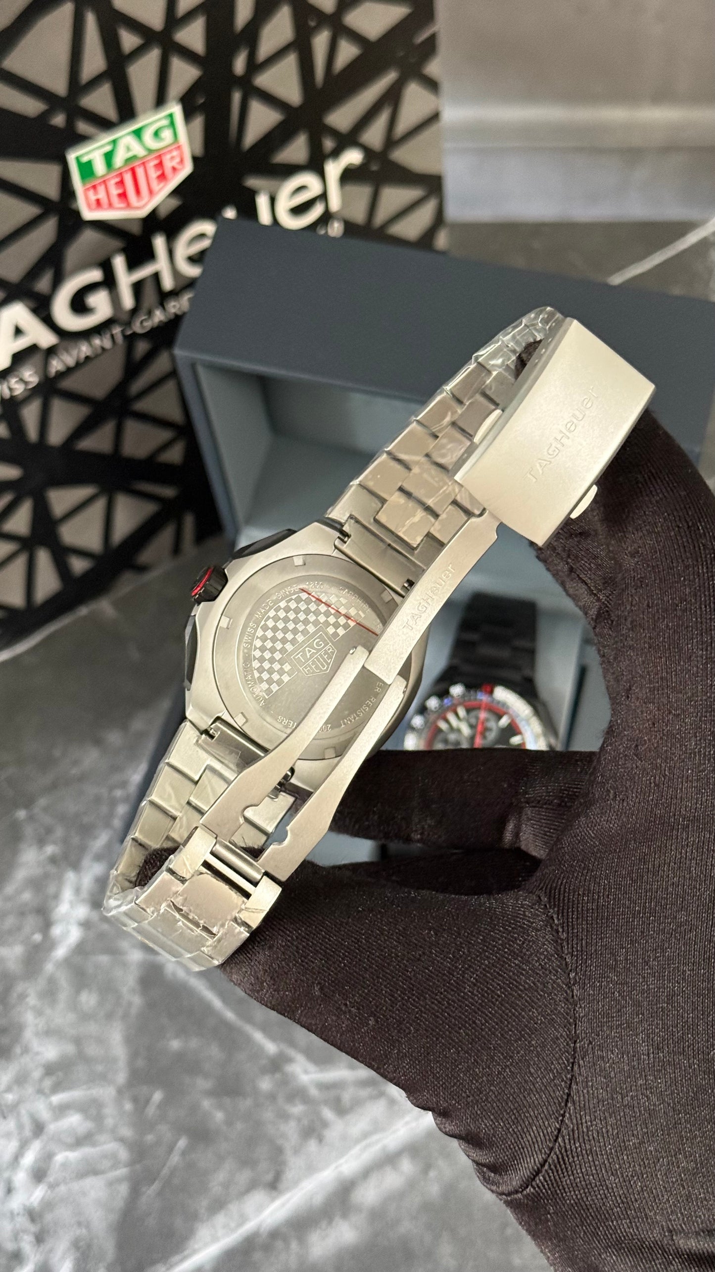 TH FORMULA 1 (PLATA/ NEGRO) 41mm