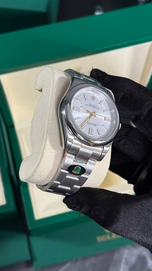 RLX OYSTER PERPETUAL (PLATA/GRIS)