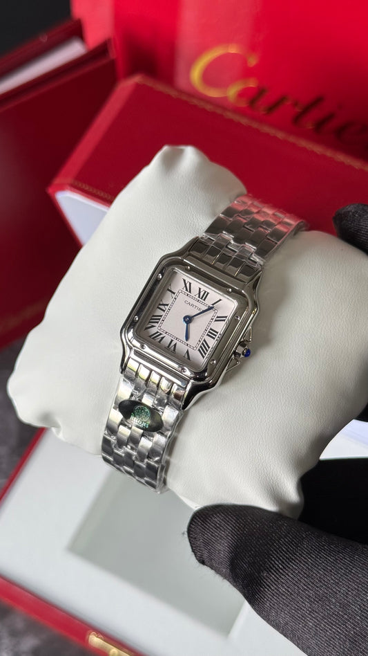 CRT PNTHRE (PLATA/BLANCO) 27 MM