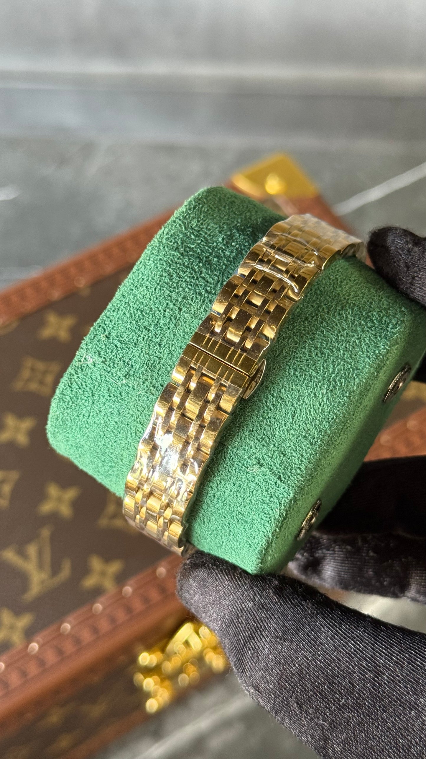 CRT PANTHÈRE DORADO / NEGRO 28mm