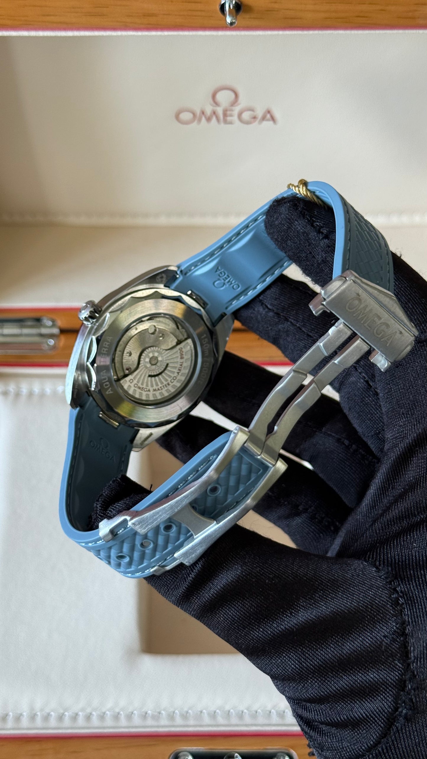 OMG SEAMASTER CHRONOMETER AZUL