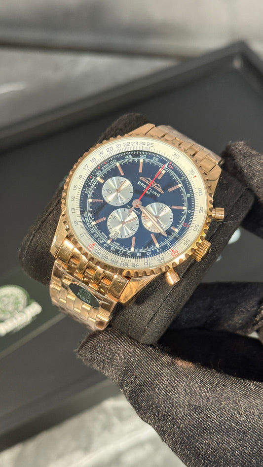BRTLNG NAVITIMER ORO ROSA