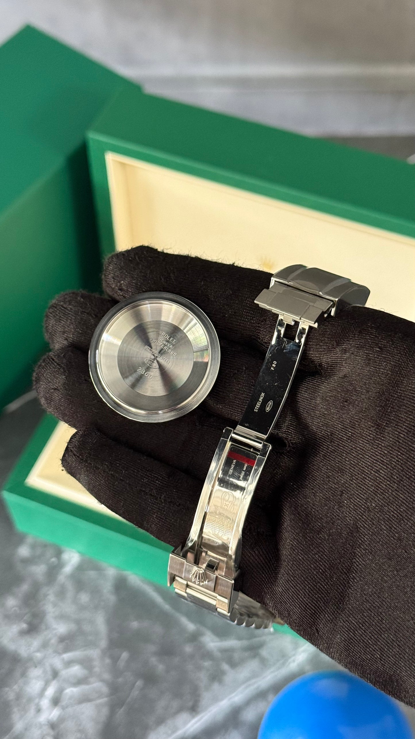 RLX SUBMARINER KERMIT (NEGRO/VERDE) SUPERCL0N