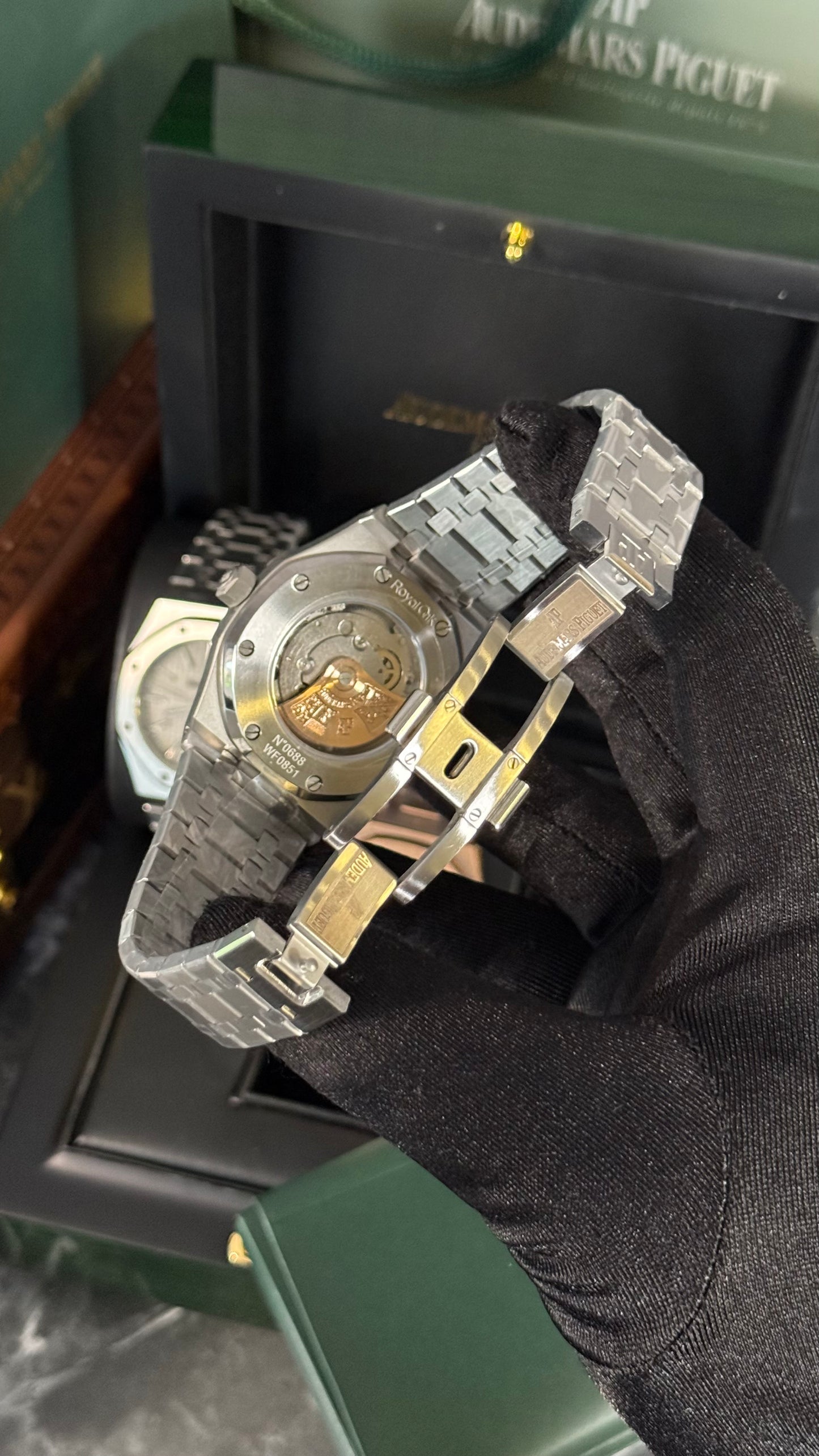 AP ROYAL OAK (PLATA/BLANCO) x
