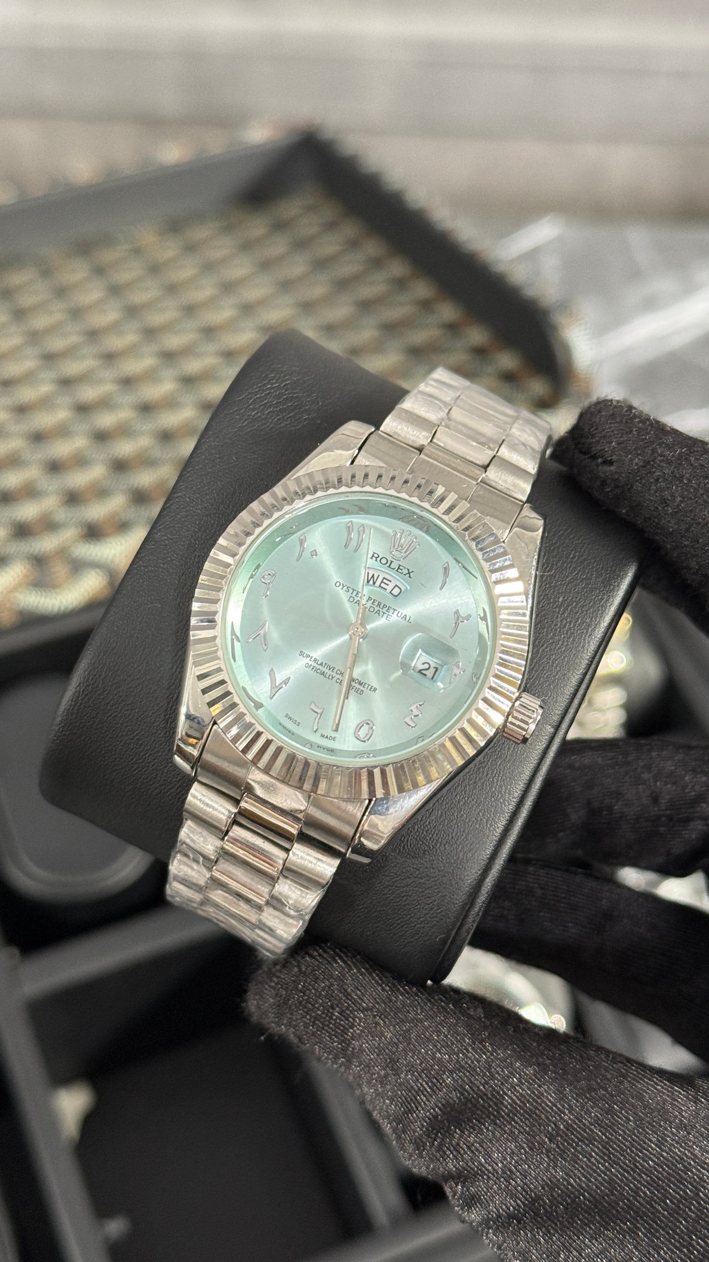 RLX AR PLATA / AZUL CE