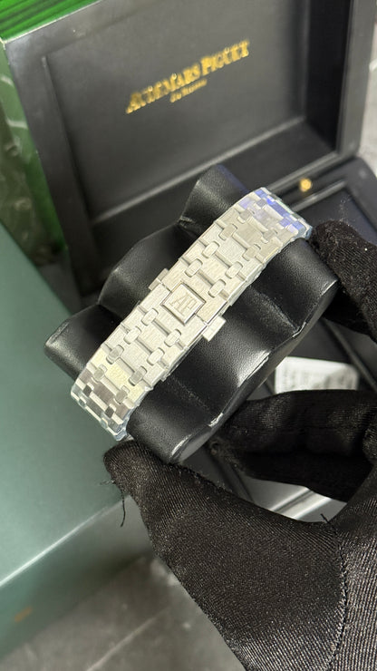 AP ROYAL OAK CRONÓGRAFO (PLATA/VERDE)