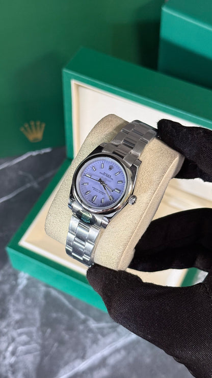RLX OYSTER PERPETUAL (PLATA/LILA)