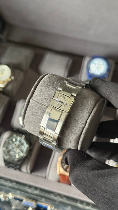 RLX DATEJST NEGRO/ PLATA OYST