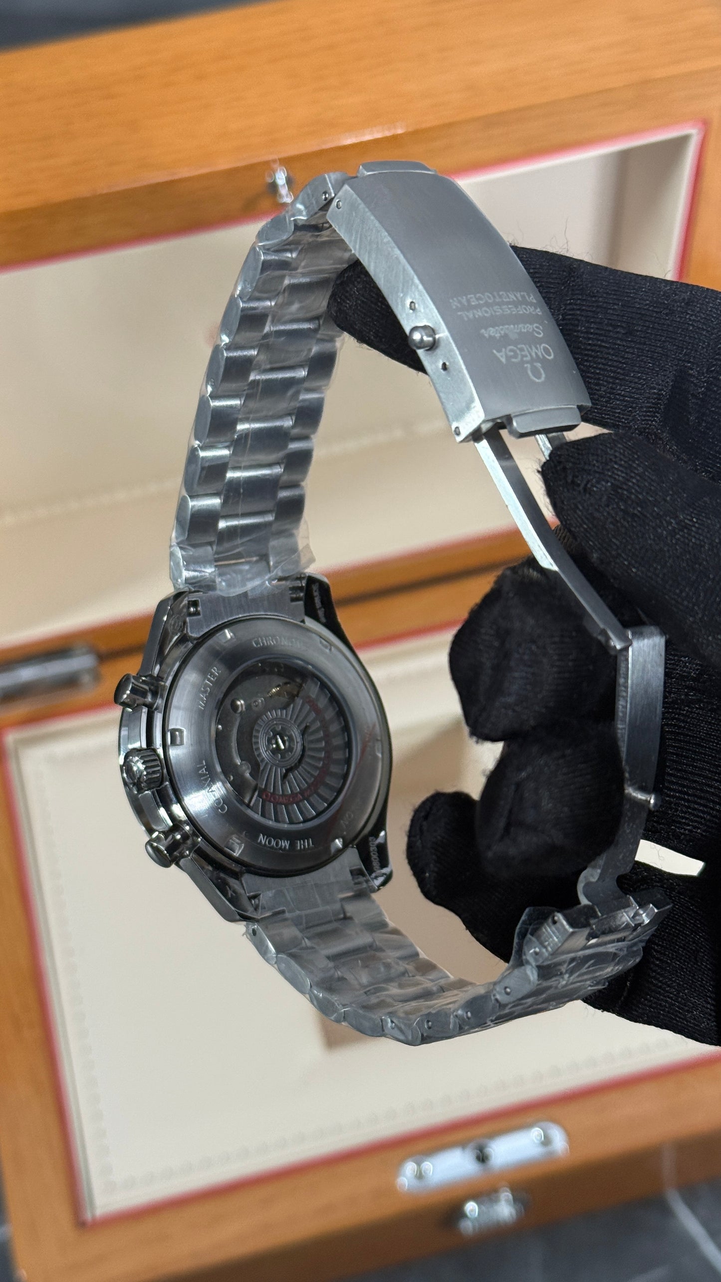 OMG SPEEDMASTER (PLATA/BLANCO) AUTOMÁTICO
