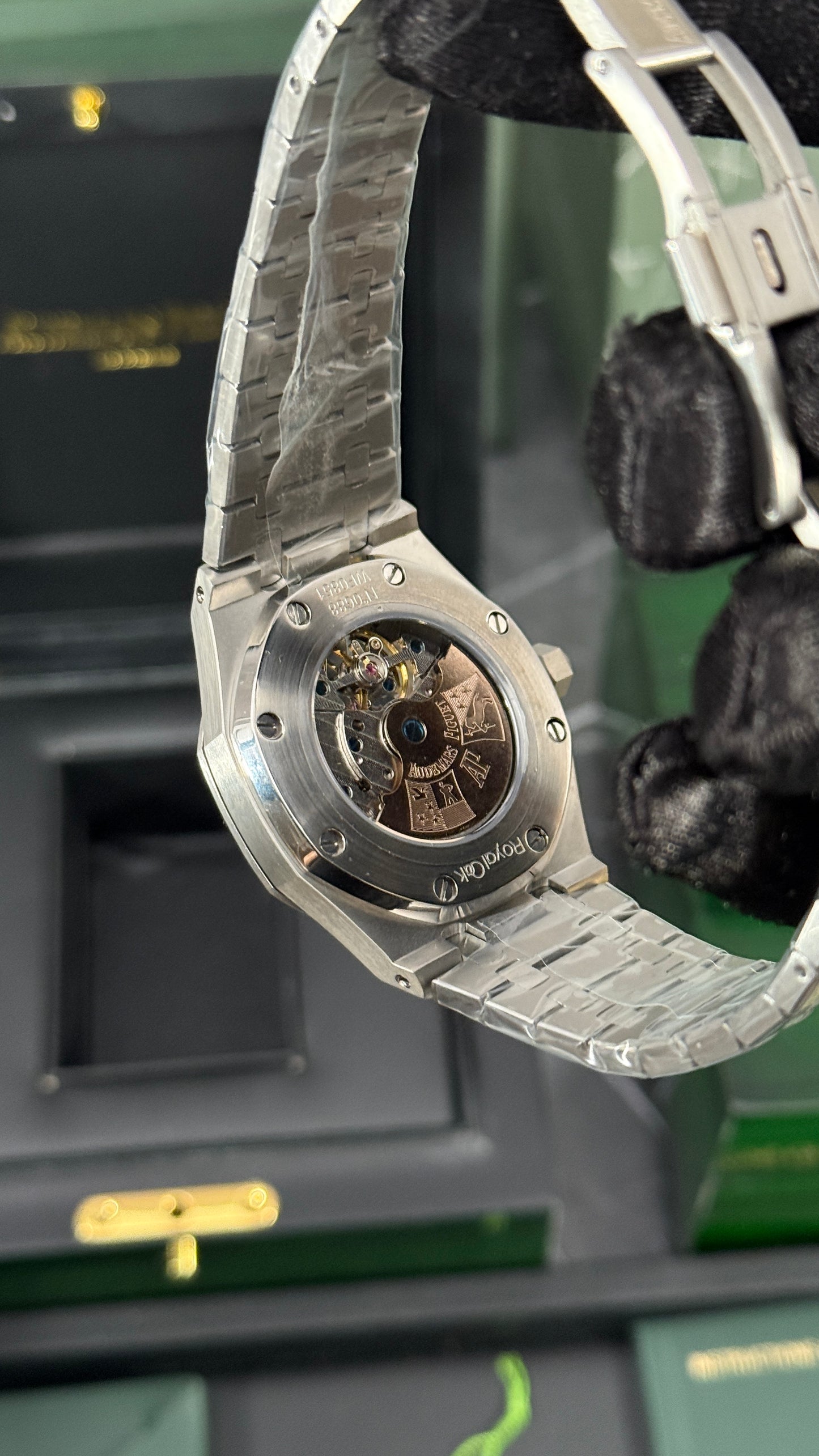 AP ROYAL OAK TURBILLON (PLATA/AZUL)