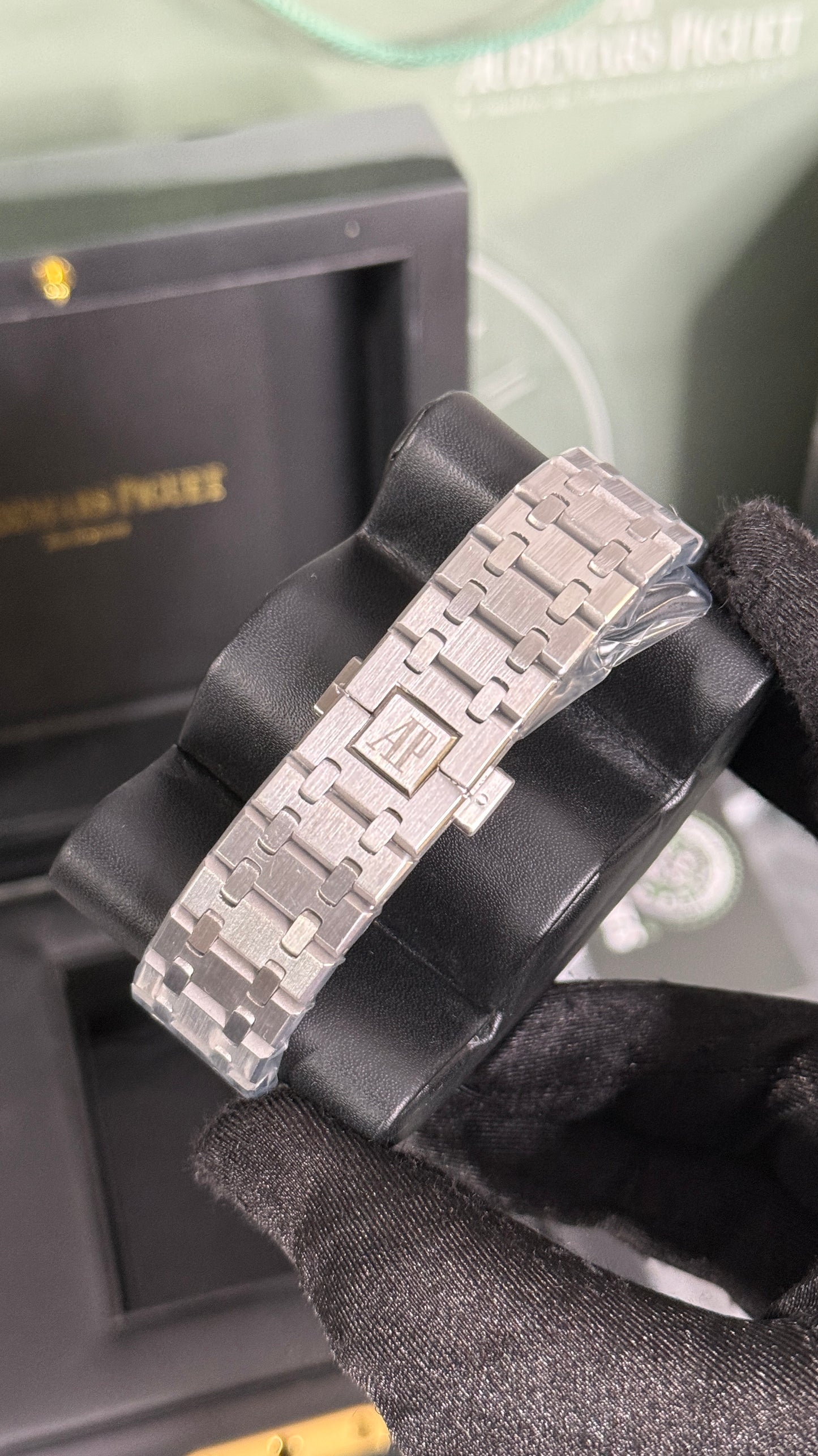 AP ROYAL OAK (PLATA/NEGRO)