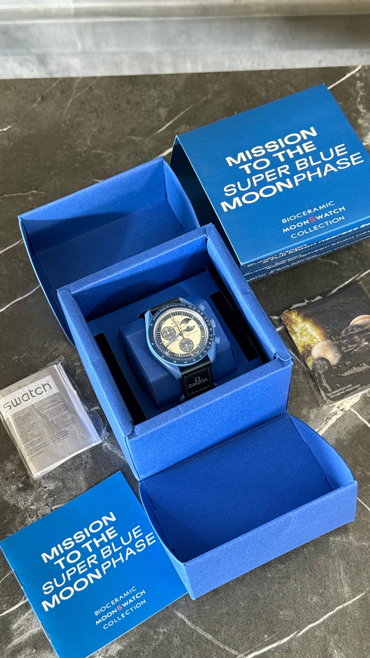 OMG SUPER BLUE M00NPH + CAJA