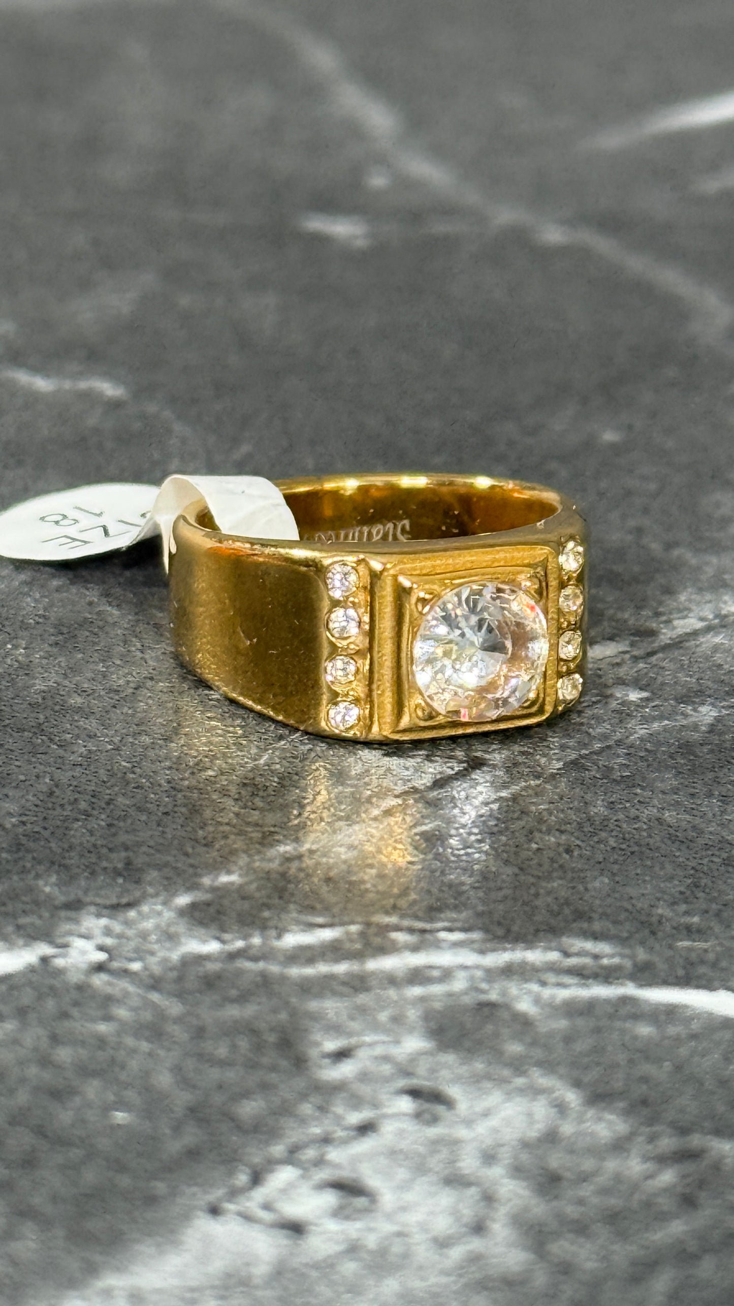 ANILLO ORO BRILLANTES