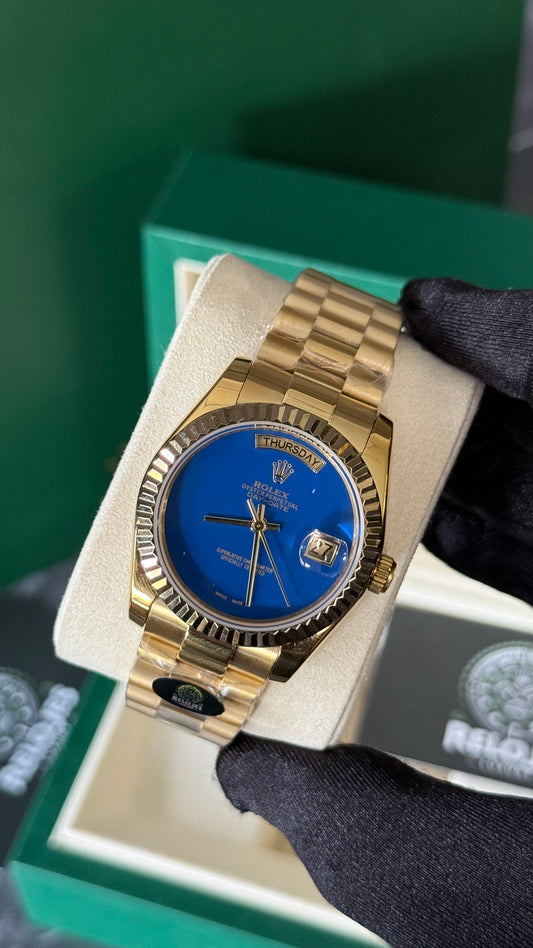 RLX DAY-DATE PRESIDENTIAL AZUL