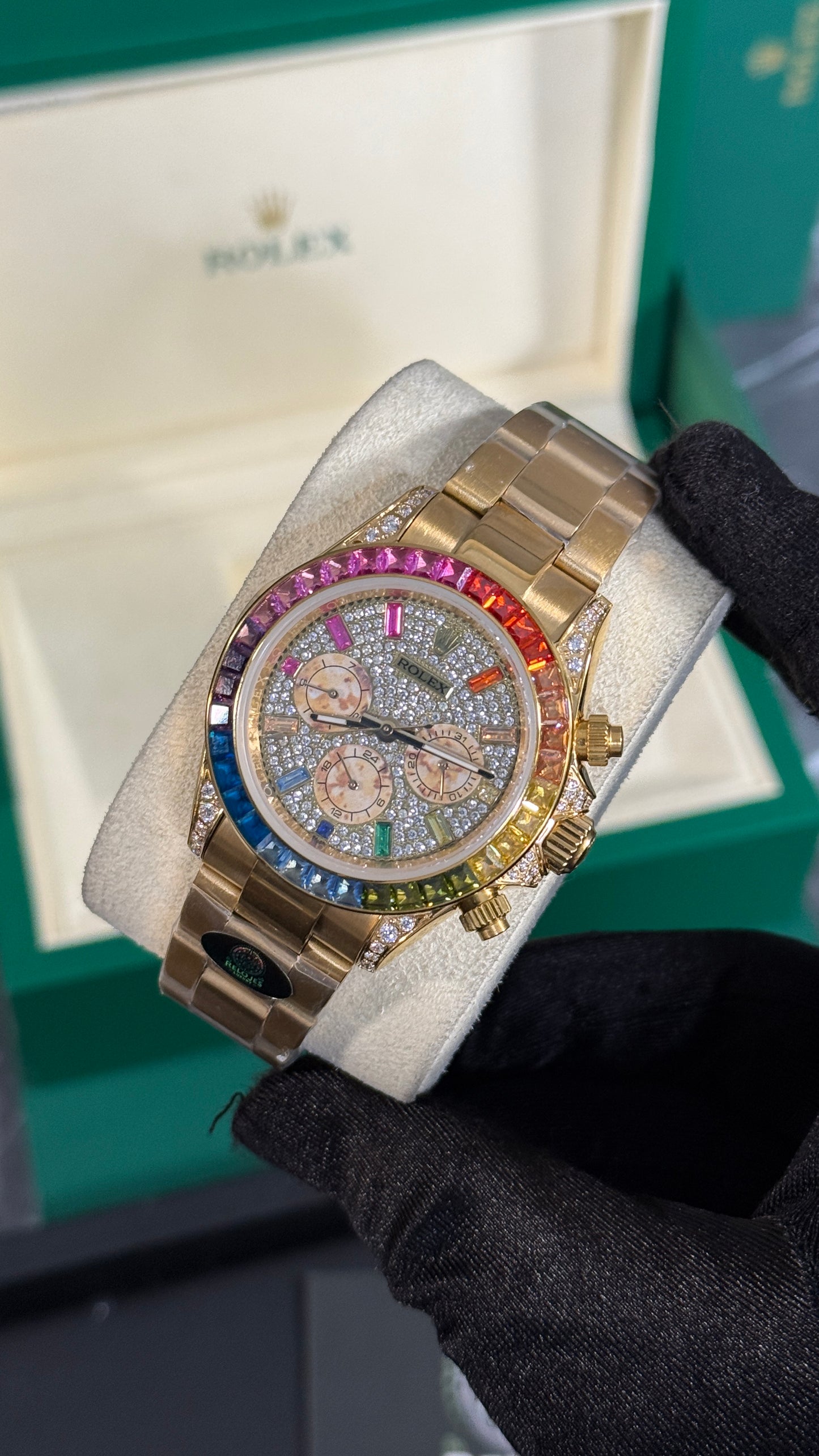 RLX RAINBOW ORO/DIAMANTES