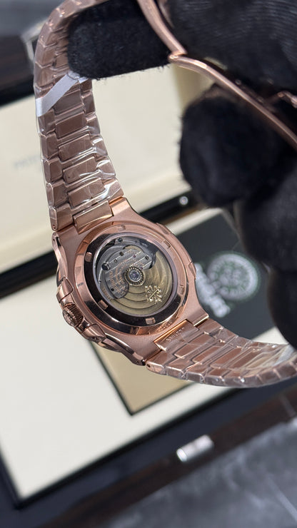 PP NAUTILUS (ORO ROSA/NEGRA)