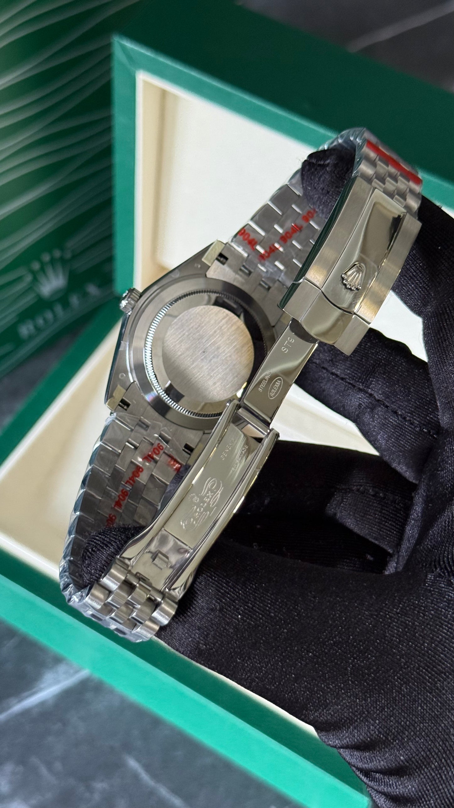 RLX DATEJUST JUBILEE (NEGRO/PLATA) 2025