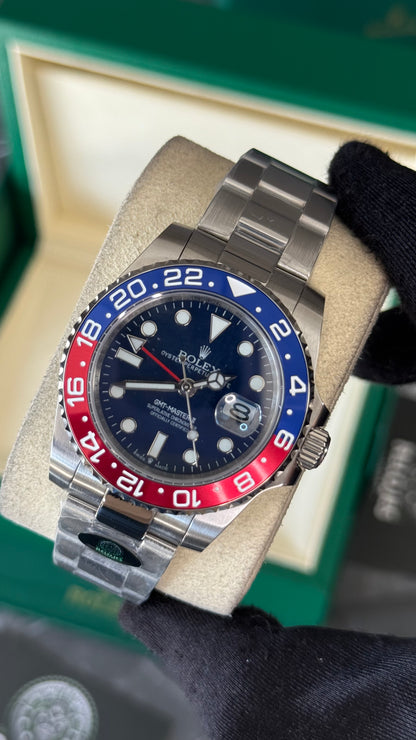 RLX GMT-MÁSTER ll (PEPSI) ESF. AZUL V2