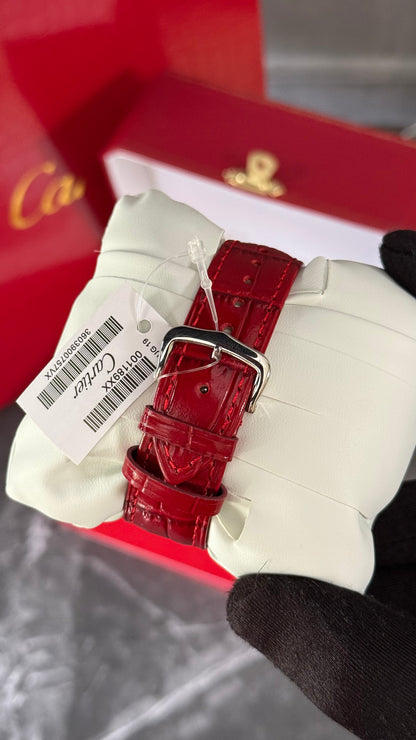 CRT TANK LOUIS (ROJO/ PLATA) 26MM