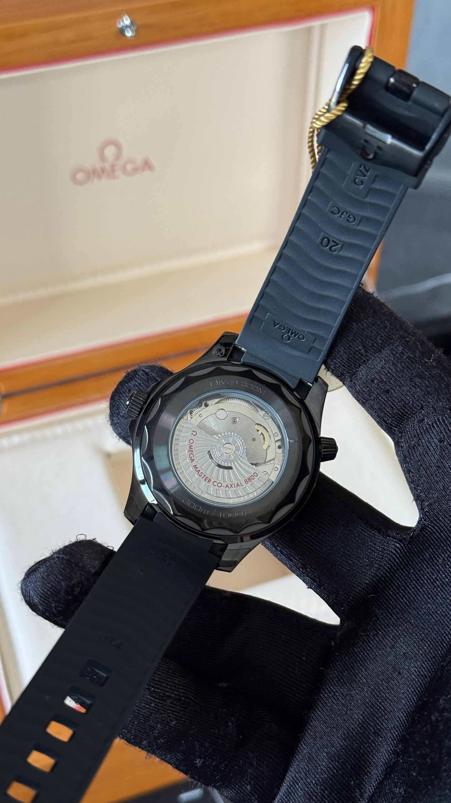 OMG SEAMASTER FULL BLACK