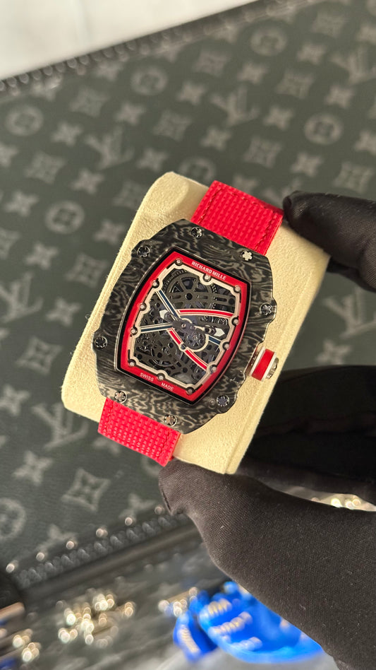 RM ROJO/ NEGRO TEXT 67-02