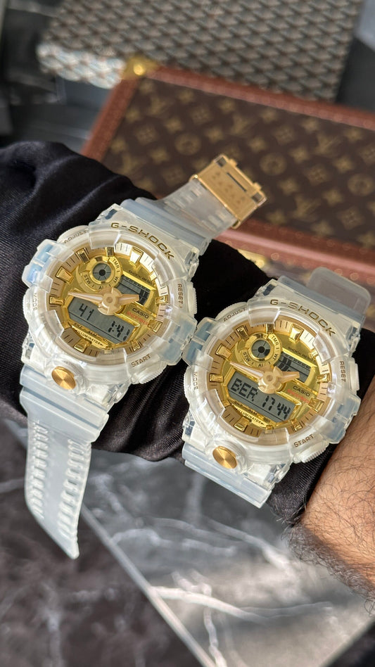 GSHK BLANCO/ORO TRANSPARENTE