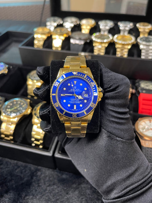 RLX SUB. ORO/AZUL