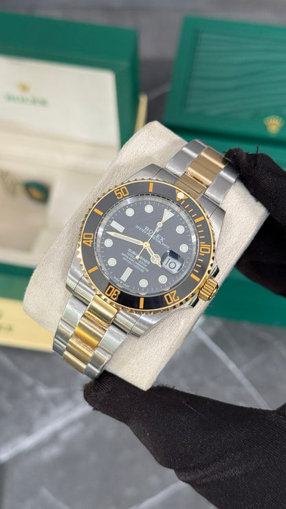 RLX SUBMARINER (BICOLOR/NEGRO)