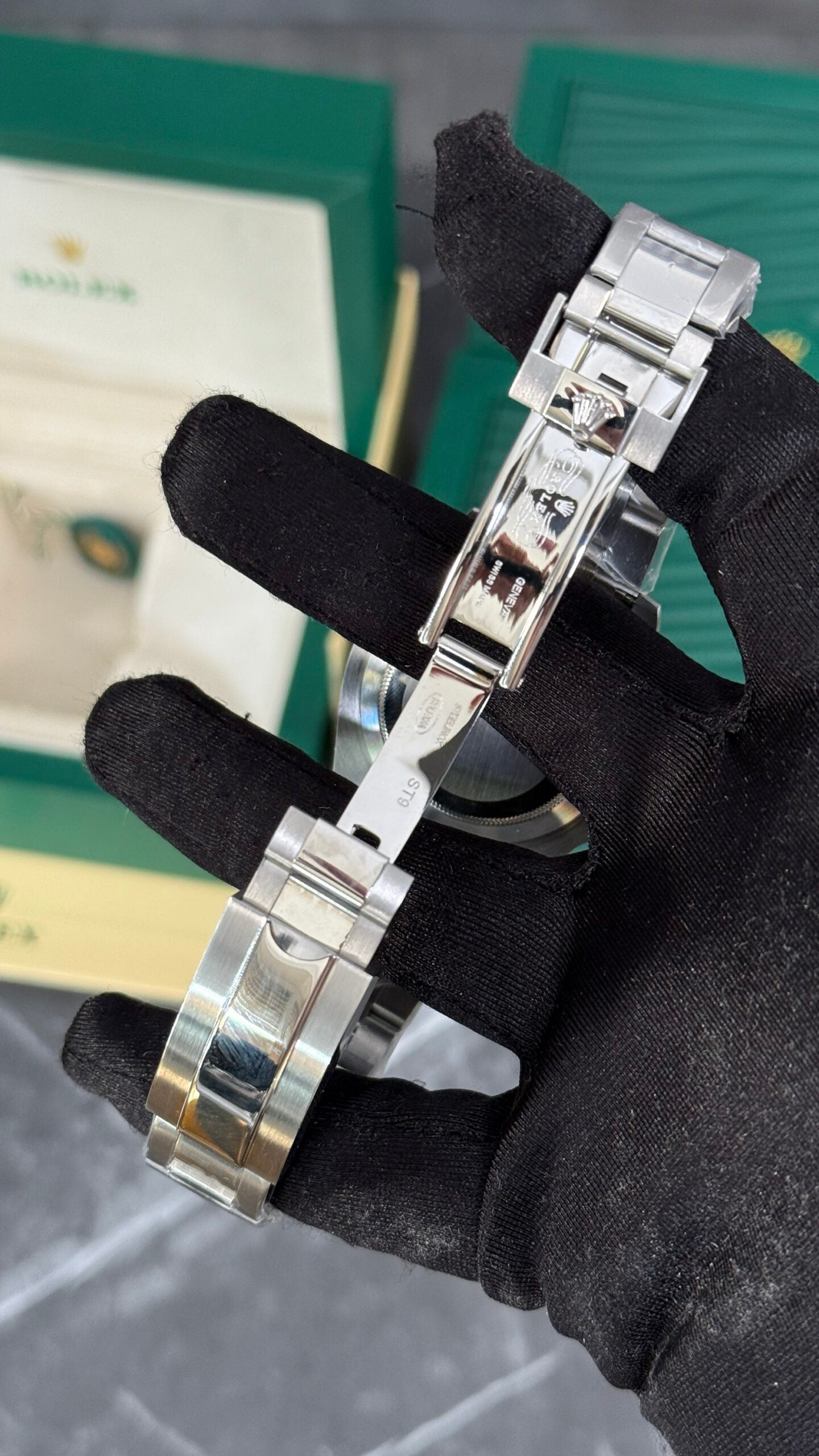 RLX SUBMARINER (PLATA/AZUL)