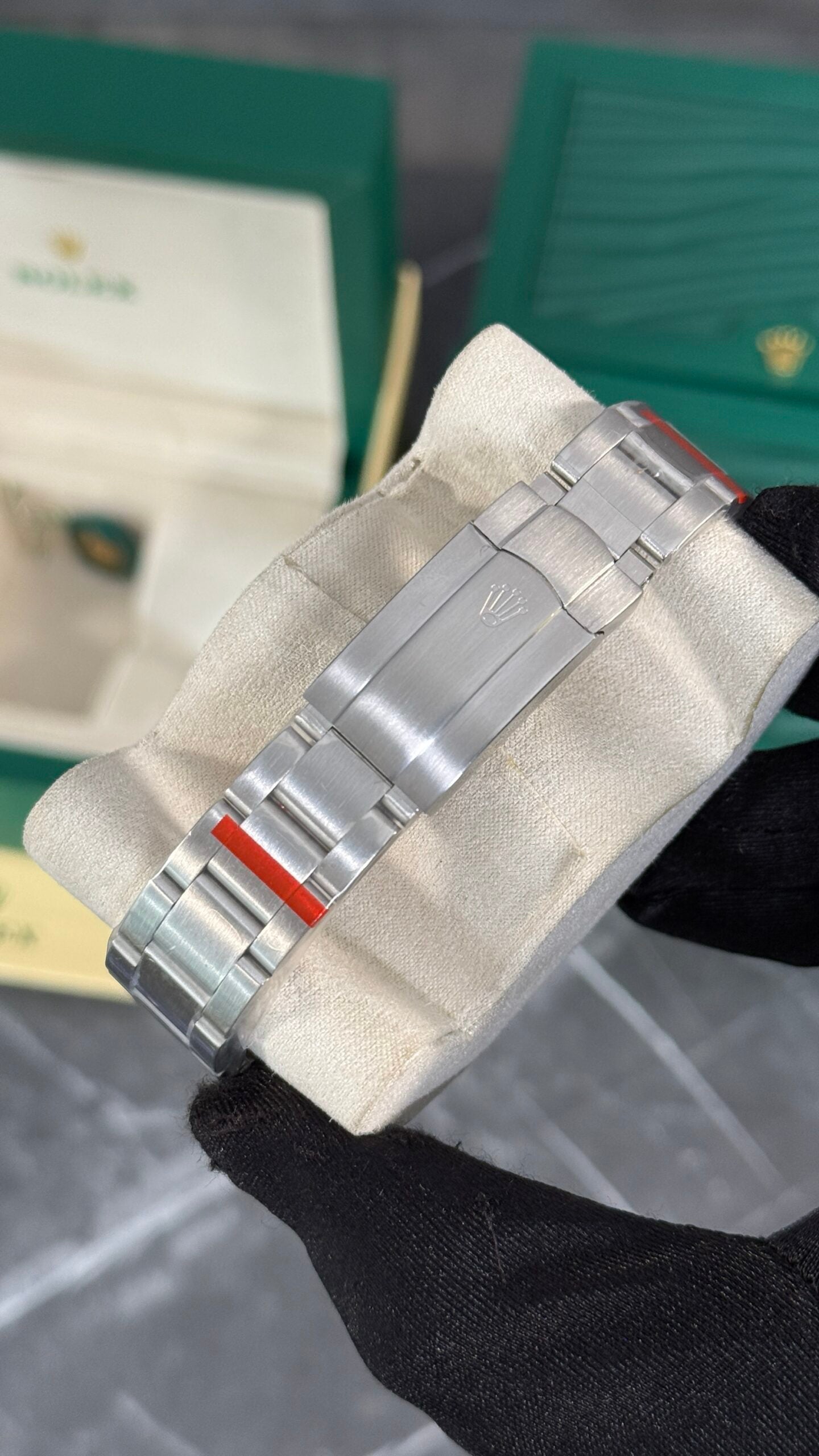 RLX OYSTER PERPETUAL (PLATA/TIFFANY)