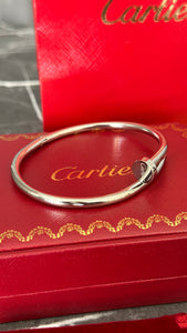 BRAZALETE CLAVO PLATA