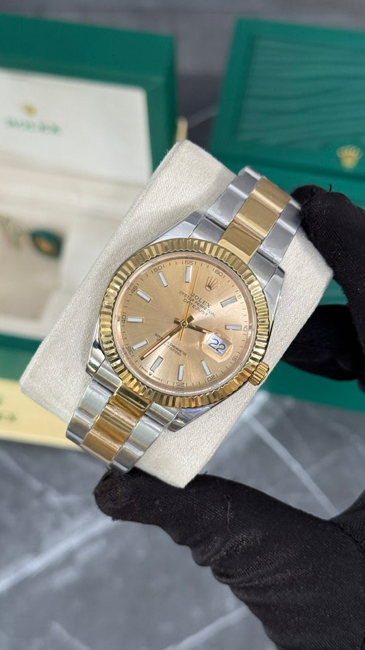 RLX DATEJUST (BICOLOR/ORO)