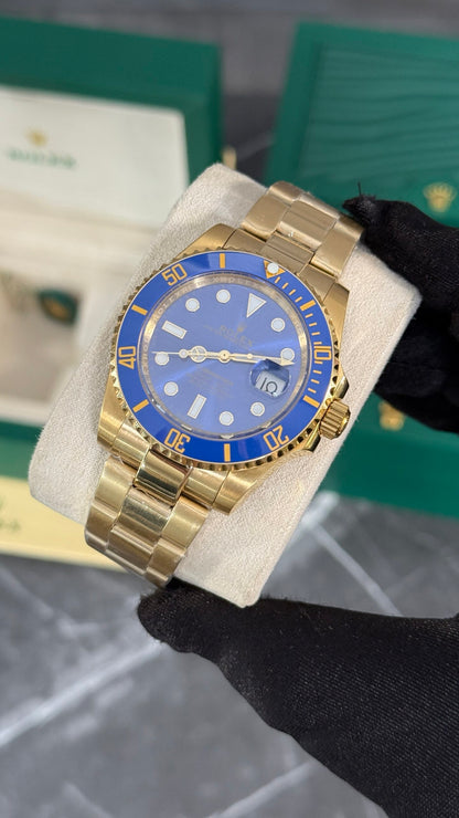 RLX SUBMARINER (ORO/AZUL)