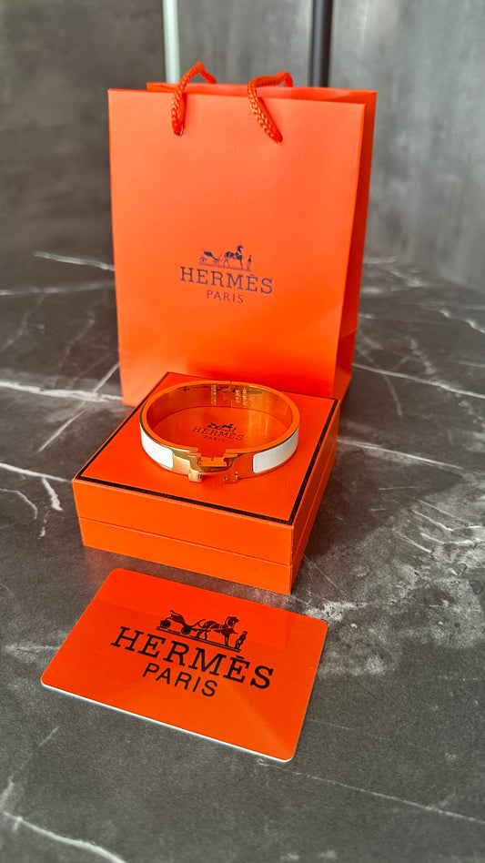 PULSERA HRMES BLANCA