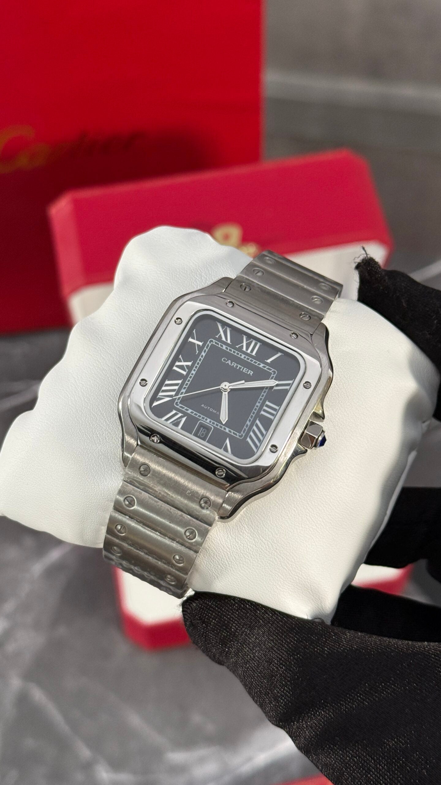 CRT SANTOS (PLATA/NEGRO)